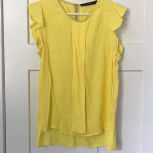 Zara tip with flutter cap sleeves